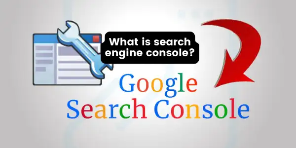 Search engine console