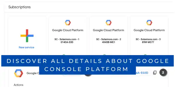 Google console platform