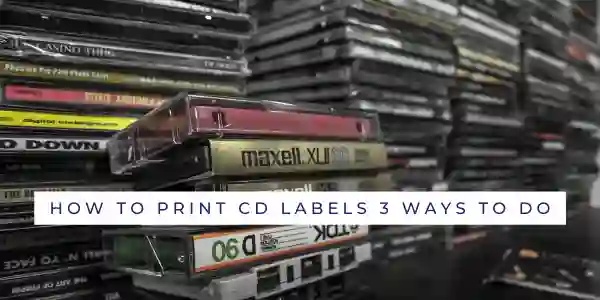 How to print cd labels