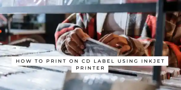 How to print on cd label