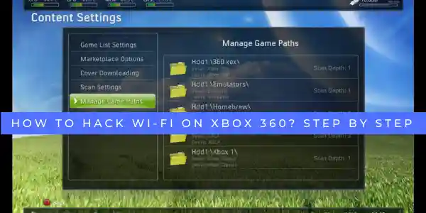 how to hack Wi-fi on Xbox 360