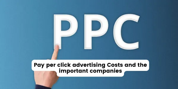 Pay per click advertising 