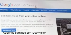 How to calculate AdSense earnings per 1000 visitor