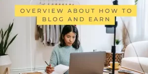 blog and earn money