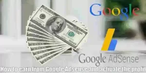 How to earn from Google Adsense and activate the profit