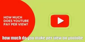 How much do you make per view on YouTube