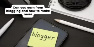 can you earn from blogging